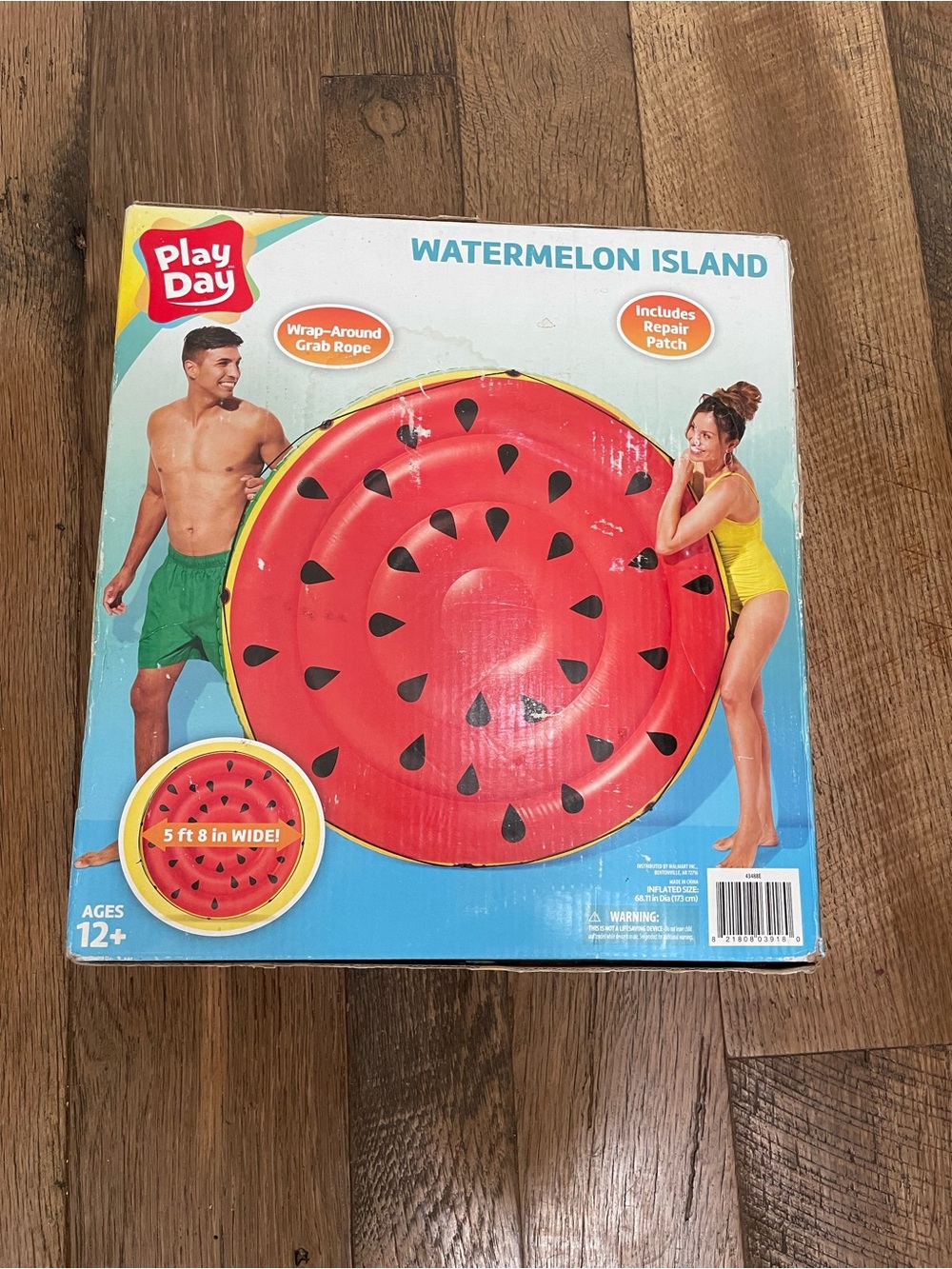 NEW Play Day Watermelon pool lounger
